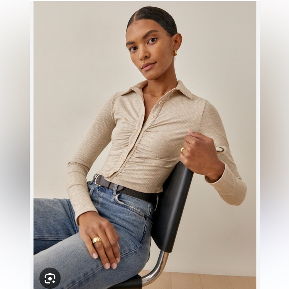 Reformation Elin Knit Top